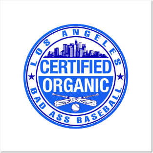 LA Certified Organic Baseball Posters and Art